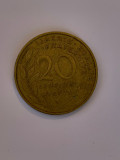 Moneda 20 CENTIMES - 20 CENTIMI - 1967 - Franta - KM 930 (95), Europa