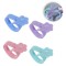 Clipsuri Față de Masă, Model Floral, Set 4 Bucăți, Multicolor, Plastic