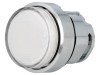 Comutator apăsare 22mm alb IP66