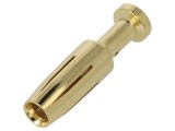 Pin Mamă Aurit 2.5mm2 14AWG 40A