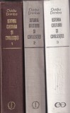 Ovidiu Drimba - Istoria Culturii si Civilizatiei, 3 Vol. (1984, 1987, 1990) - Stiintifica si Enciclopedica - Istorie, Cultura