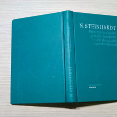 ... NOILE TENDINTE AL DREPTULUI CONSTITUTIONAL - N. Steinhardt - 2008, 398 p.