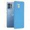 Husa pentru Motorola Edge 40 Pro, Techsuit Soft Edge Silicone, Denim Blue