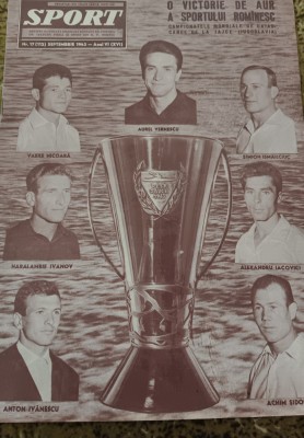 myh 110 - Revista SPORT - nr 17/septembrie 1963 foto