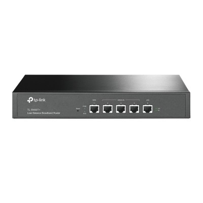 ROUTER TP-LINK wired 10/100 Mb/s, 1 WAN + 1 LAN + 3 WAN/LAN &amp;quot;TL-R480T+&amp;quot; (timbru verde 0.8 lei) foto