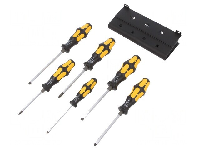 Kit șurubelnițe impact Pozidriv și plate 6 bucăți