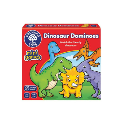 Joc educativ Domino Dinozauri DINOSAUR DOMINOES foto