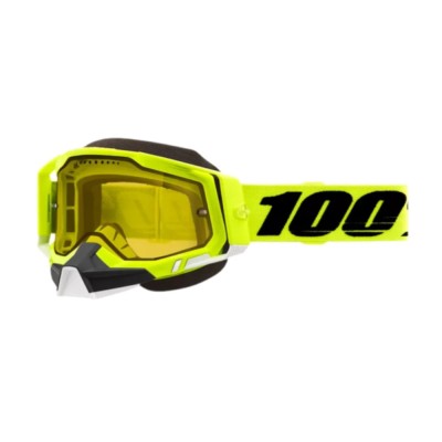 Ochelari 100% Racecraft Snow galbeni foto
