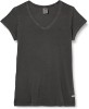 Tricou Dama G-Star RAW Eyben Slim Decolteu V, Maneca Scurta, Bumbac 100%, Imprimeu Logo, Marimea S