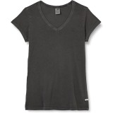 Tricou cu maneca scurta G-Star RAW Eyben Slim, cu decolteu in V pentru femei, S - OUTLET