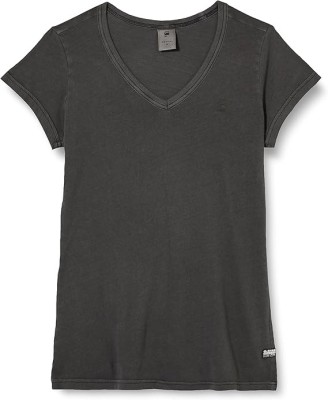 Tricou cu maneca scurta G-Star RAW Eyben Slim, cu decolteu in V pentru femei, S - OUTLET foto