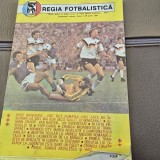Regia Fotbalistica - Buletin Meciul Sportiv Studentesc - Farul aprilie 1989
