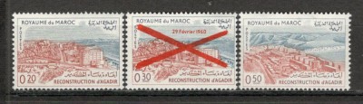 Maroc.1963 Reconstructia orasului Agadir MM.19 foto