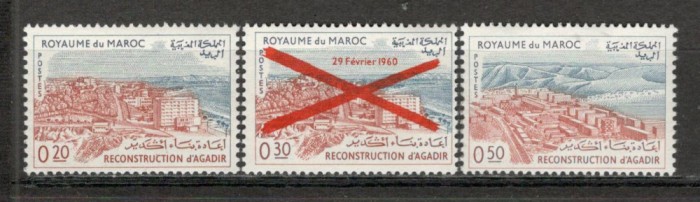 Maroc.1963 Reconstructia orasului Agadir MM.19
