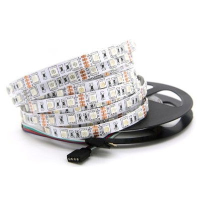 Banda LED RGB 5050, 12V DC, 60LED m, 5m, flexibila, IP20 foto