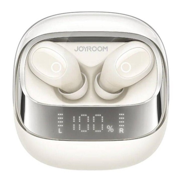 Casti Joyroom Series JR-DB2 TWS 2x 3 mW IP54 Bluetooth 5.3 USB-C Alb