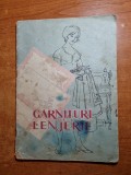 Carte Arta Populara: Garnituri Lenjerie 1961, 70 pagini - Stare Buna