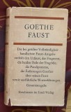 Goethe Faust in germana editie critica completa hartie velina 650p 1969 cartonata cu supracoperta