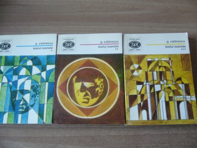 George Calinescu - Bietul Ioanide vol. I-III (BPT 753-755) foto