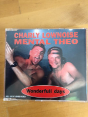 Charly Lownoise &amp;amp; Mental Theo - Wonderfull Days CD Maxi Single Comanda min 100 foto