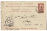 Belgium 1889 Postal History Rare Postcard UPU D.149