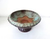 Fructiera Ceramica Vintage Germany Fat Lava Mid Century Modern 13x23cm