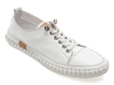 Cumpara ieftin Pantofi sport FLAVIA PASSINI albi, EV2898, din piele naturala