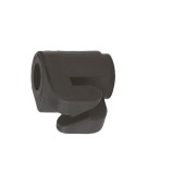Izolatori Gard Electric AKO, Fixare Cui/Holsurub, Plastic Negru, Diametru 6mm, Set 100 Bucati