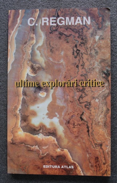 C. Regman - Ultime explorări critice