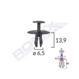 CLIPS FIXARE PENTRU CITROEN/PEUGEOT 6.5X13.9MM - NEGRU SET 10 BUC 62105