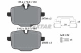 TEXTAR 2470401 Q+ set placute frana,frana disc