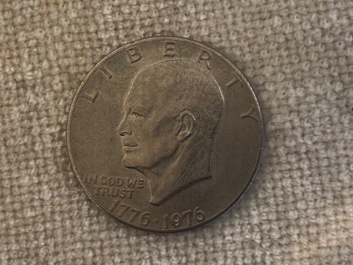 Moneda 1 Dollar 1976 - Eisenhower Dollar Bicentenar
