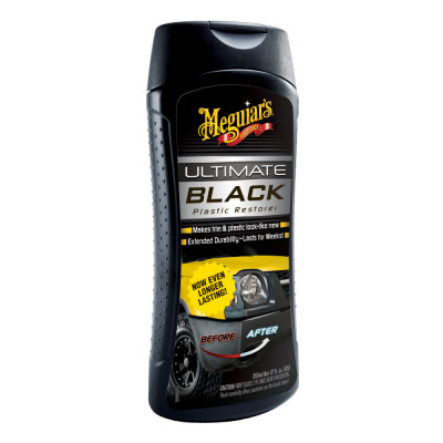 Meguiar&amp;#039;s Ultimate Black Plastic Restorer External and Internal Plastic Reconditioning &amp;amp; Care 355 ml foto