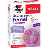 Pachet Minerale pentru Femei + Colagen Depot Aktiv 30cpr