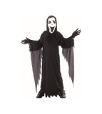Costum carnaval Fantomă Scream pentru copii,marime 120-130 cm