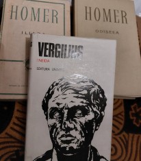 ILIADA ODISEEA Homer , ENEIDA - Vergilius (3 volume ,2CARTONATE )