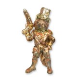Vulpe-statueta steampunk din rasini SP-74, Animale