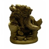 Dragon cu raioasa din rasina 7x5,5cm, model FS506