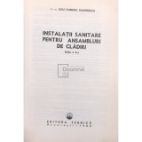 Liviu Dumitrescu - Instalatii sanitare pentru ansambluri de cladiri (ed. II) (Editia: 1980)