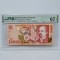 BANCNOTA UNC 100000 LEI 1998 GRADATA PMG 67 EPQ