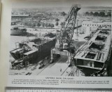 Fotografie Șantierul naval din Galați, Alb-Negru, Romania de la 1950, Cladiri