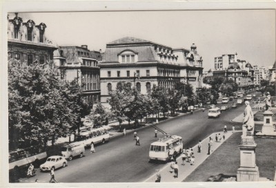 Bucuresti - Piata Universitatii , R.P.R. foto