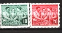 GERMANIA (DDR) 1955 &amp;ndash; ZIUA FEMEII, SERIE NESTAMPILATA, F123 foto