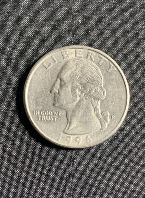 Moneda quarter dollar 1996 USA foto