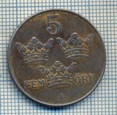 AX 81 MONEDA - SUEDIA - 5 ORE -ANUL 1947 -STAREA CARE SE VEDE foto