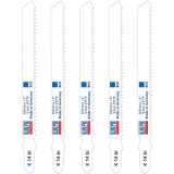 Wilpu K 14 BI - Set panze fierastrau pendular tija cu un prag de prindere (T) 100 mm metal taiere dreapta fina 5 bucati