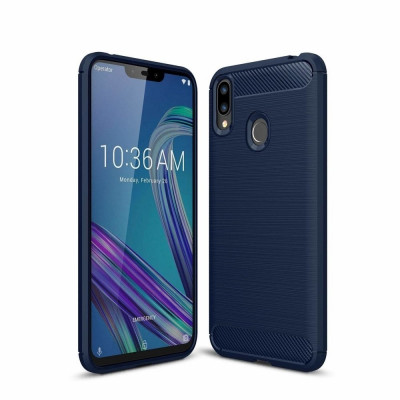 Husa ASUS ZenFone Max Pro M2 ZB631KL - Carbon (Bleumarin) FORCELL foto