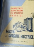 CUNOSTIINTE DESPRE MASINI CU APLICATII PRACTICE MASINI SI APARATE ELECTRICE