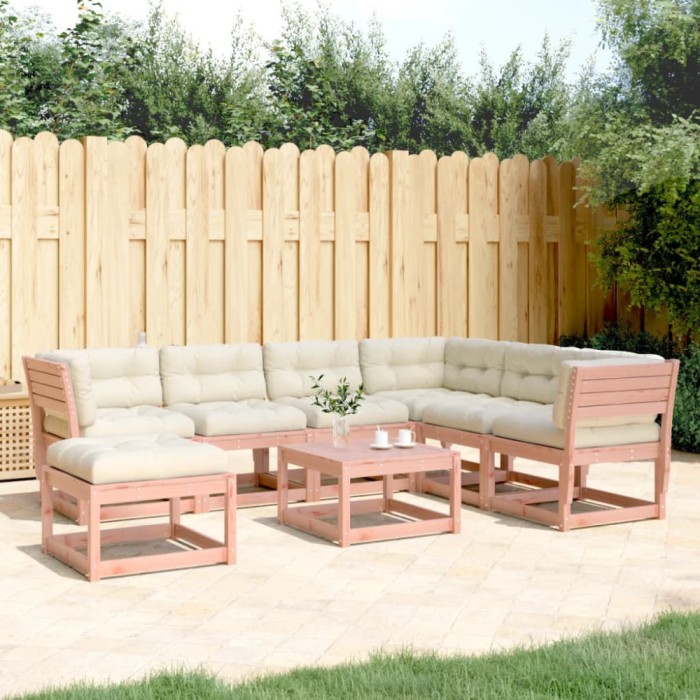 vidaXL Set mobilier de grădină cu perne, 7 piese, lemn masiv douglas 3216938