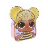 Ghiozdan Gradinita LOL Surprise Roz, Fete, 25x31x10 cm, Papusa LOL